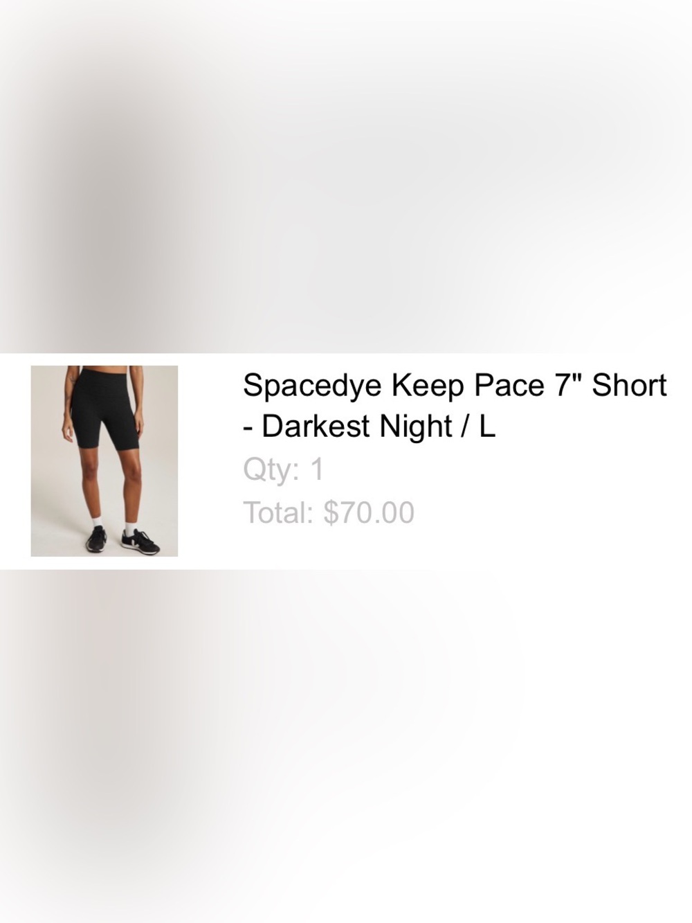 Beyond Yoga Biker Shorts - Spacedye Keep Pace 7" Short